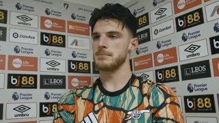 Declan Rice Post Match Interview  Bournemouth 20 Arsenal [upl. by Maitund389]