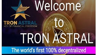 TRON DREAM ASTRAL BUSINESS PLAN [upl. by Fanchette740]