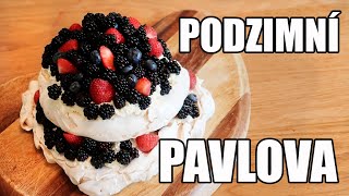 JEDNODUCHÝ PAVLOVA DEZERT KTERÝ ZVLÁDNE KAŽDÝ JEDNODUCHÝ RECEPT PAVLOVA VIDEORECEPT [upl. by Nehte]