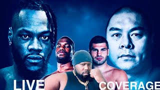 Deontay Wilder vs Zhilei Zhang amp Filip Hrgovic vs Daniel Dubois  LIVE COVERAGE [upl. by Ennaeed]