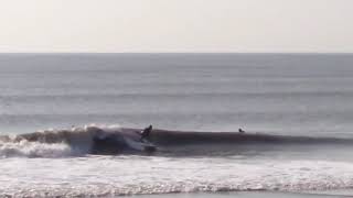 Folly Beach Surfing  Hurricane Jose  Soloshot [upl. by Sybille]