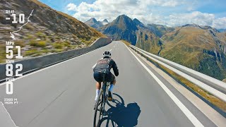 Blood Sacrifice  Crash on the Nufenenpass west  Switzerland raw runs 10 [upl. by Dyal]