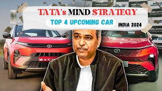 TATAs TOP 04 UPCOMING CAR IN INDIA 2024  ALL NEW TATA LINEUP [upl. by Mairhpe677]