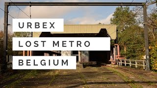 4 URBEX  Lost Metro  Belgique [upl. by Nidya]