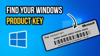 How to Find Product Key for Windows 10 [upl. by Alvin962]