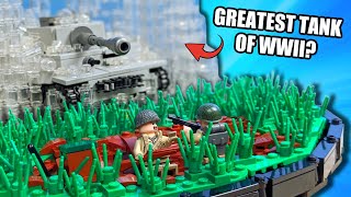 Building One Of The SCARIEST Tanks Of WWII In LEGO [upl. by Amadis]