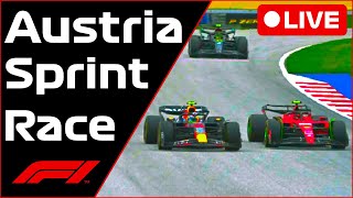 🔴F1 LIVE  Austria GP SPRINT RACE  Commentary  Live Timing [upl. by Einobe13]