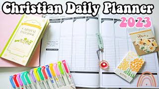 Christian Planner System 2023  Functional Planning  Christian Daily Planner [upl. by Droffilc]