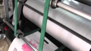 NTEX Non Woven Bag Printing Machine [upl. by Aekerly]