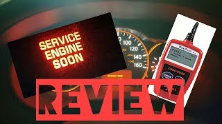 REVIEW Autel MaxiScan MS309 CAN OBDII CLEAR SERVICE ENGINE SOON LIGHT [upl. by Euqinwahs594]