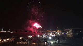 Feuerwerk Stadtfest Dresden 2018 Livestream 20 Canaletto Jubiläum [upl. by Amando]