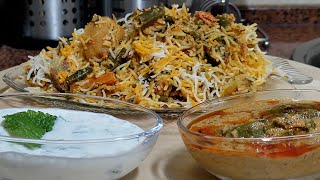 Veg Biryani Recipe at Home  Restaurant Style Flavor [upl. by Aztirak666]