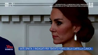 Kate spiata 3 indagati per tentato furto  La Vita In Diretta 21032024 [upl. by Zenda]