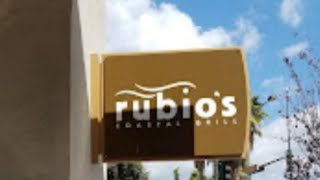 My Critique on Rubios Coastal Grill on 249 N Glendale Ave Ste B in Glendale CA 91206 [upl. by Nuavahs]