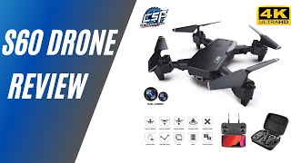 Best S60 Dual Camera RC Drone REVIEW [upl. by Marmawke]