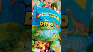 Dino jelly party pack fizzy frenzy ASMR triggers ASMR jelly Unwrapping Sound tasty triggers shorts [upl. by Downs273]