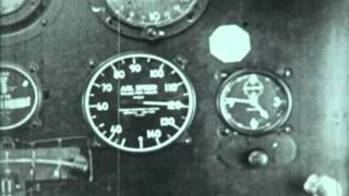 F0610 Charles Lindbergh Flight Newsreel Digitized Video [upl. by Polish]