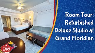 Grand Floridian Villas  NEW Refurbished Deluxe Studio Standard View  Room Tour [upl. by Lefkowitz]