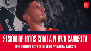 Siete jugadores visten por primera vez la nueva camiseta  🔴 SEFUTBOL [upl. by Rydder300]