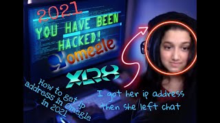 HOW TO GET IP ADDRESS IN OMEGLE 2021 [upl. by Ahsika]