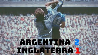 ARGENTINA vs INGLATERRA 1986  DOCUMENTAL  Homenaje a Diego Maradona 🎙🎥 [upl. by Frazier289]