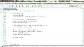 Java Swing Application Tutorial [upl. by Ettenhoj]