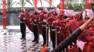 hasda punjab pipe band 2 [upl. by Anelrahs]