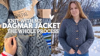 Dagmar Jacket  Challenging Myself With Structure  Project Vlog [upl. by Conan591]