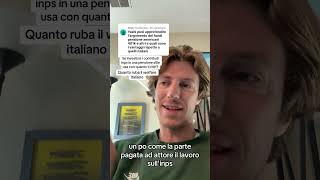 greenscreen quanto ruba lo Stato italiano tramite l’Inps investire in un fondo pensionistico [upl. by Fulvi]