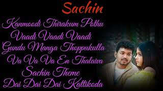 Sachin Movie SongsAudio Jukebox [upl. by Dannon]