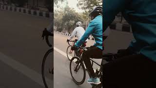 Road bike vs hybrid bike cycle roadbike hybridcycle [upl. by Patsis228]