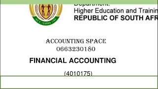 FINANCIAL ACCOUNTING N5 PROFITABILITY CALCULATIONS NOVEMBER 2022 [upl. by Heymann]