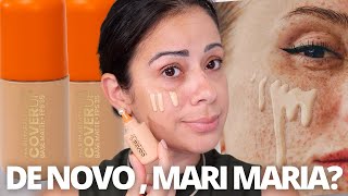 Testei a Nova Base Mari Maria Cover Up  Melhorou ou piorou [upl. by Lizned985]