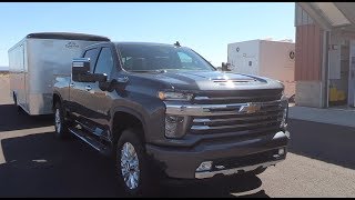 2020 Chevy Silverado HD trailer tech demo with Chevy engineer Ndikum Atang [upl. by Ribal]