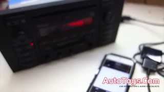 Ipod Dock to Bluetooth Cable Jive DOCKBOSS AIR AUDI SYMPHONY RADIO [upl. by Ayekel]