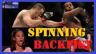 Spinning Backfist Knockouts Part 1 [upl. by Markson]