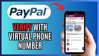 How To VERIFY PAYPAL WITH VIRTUAL PHONE NUMBER 2024 [upl. by Einehpets621]