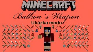 Minecraft mody  Balkons Weapon 132 [upl. by Sowell]