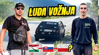 LUDA VOZNJA KROZ 3 DRZAVE U GOLFU 2 Da li ćemo stići [upl. by Leiser]