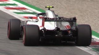 F1 2018 Italian GP14 Minutes of V6 Turbo Sound at Monza Circuit [upl. by Atnovart]