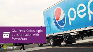 GampJ Pepsi Cola’s digital transformation with PowerApps [upl. by Chaffee538]