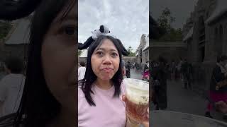 Butter beer di USJ Osaka japan food streetfood [upl. by Arick]