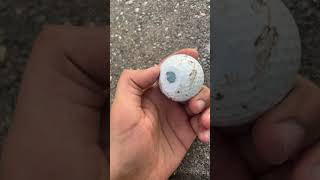 Whats inside a golf ball golf ball hard whatsinside [upl. by Farl]