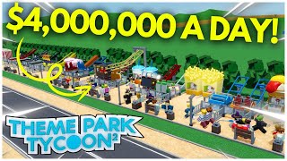 Can you still build a Money farm in Theme Park Tycoon 2 in 2024 NO Gamepass [upl. by Lyj87]