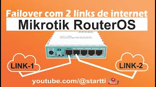 Failover no Mikrotik com dois links de internet [upl. by Edyth]