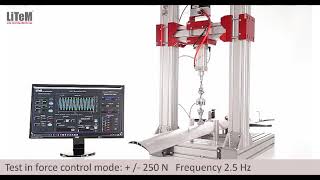 Fatigue test on ceiling fan blade [upl. by Dlanar639]