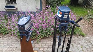 Yamaha 4hp 5hp 2 Stroke Outboard Motor  Differences Between Early And Later Models  Part 1 [upl. by Barsky]