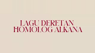 Lagu Senyawa Hidrokarbon Alkana [upl. by Noah473]