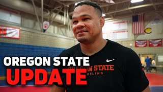 Chris Pendleton Oregon State Update During OffSeason [upl. by Bagley]