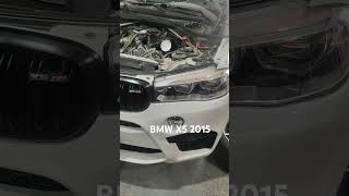 bmwx5shortsshortvideo BMW X5 2015 V8SPARK PLUG AND AIR VENT HOSE REPLACEMENT [upl. by Llemhar]